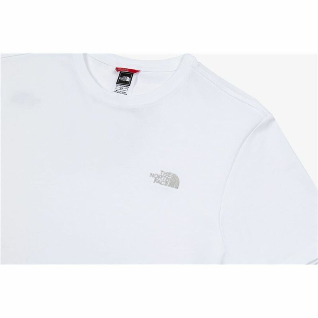 Ανδρική Μπλούζα με Κοντό Μανίκι The North Face Premium Λευκό Άντρες