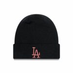 Καπέλο New Era Los Angeles Dodgers Metallic Ένα μέγεθος Μαύρο Ροζ