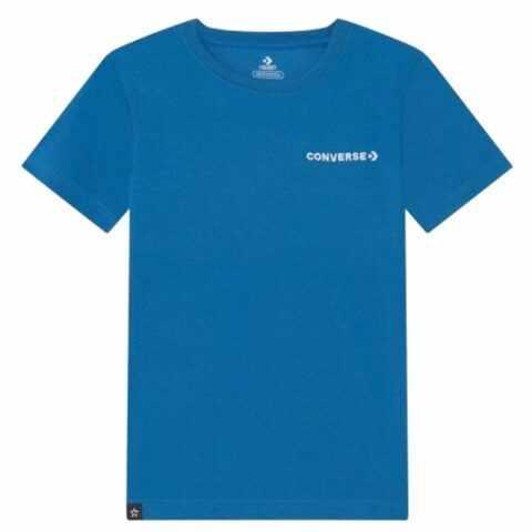 Παιδική Μπλούζα με Κοντό Μανίκι Converse Field Surplus Μπλε