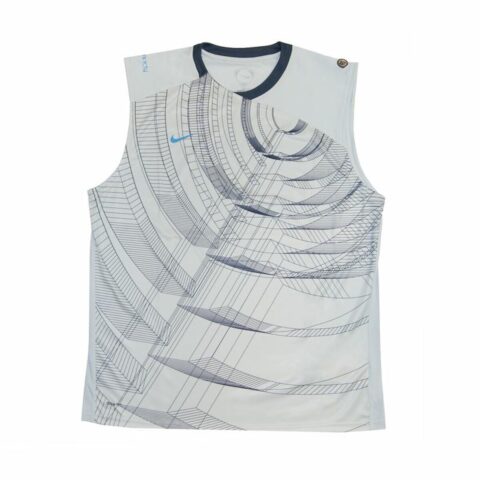 Αμάνικο Ανδρικό Mπλουζάκι Nike Summer Total 90 Ανοιχτό Γκρι