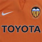Κοντομάνικη Μπλούζα Ποδοσφαίρου για Παιδιά Nike Valencia CF 07/08 Away Πορτοκαλί