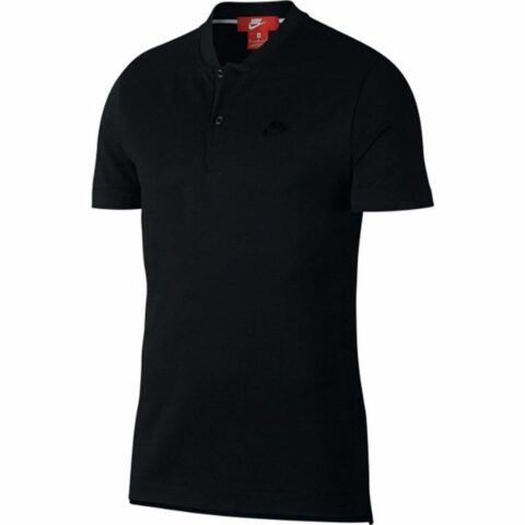 Ανδρική Μπλούζα Polo με Κοντό Μανίκι Nike Sportswear Μαύρο