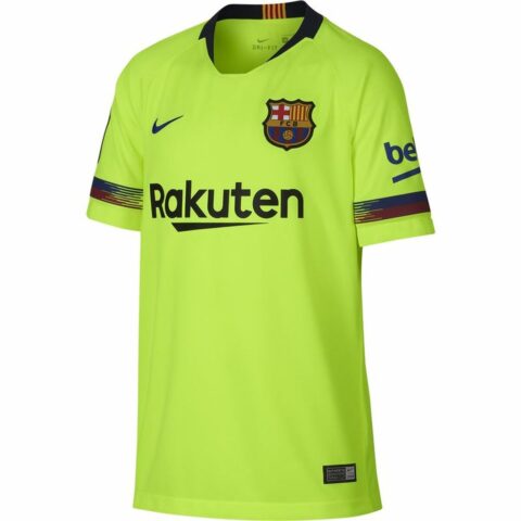 Ανδρικά Κοντομάνικα Πουκάμισα Ποδοσφαίρου FC Barcelona Jr 18/19 Nike Visitante