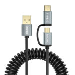 2in1 USB cable Choetech USB-C / Micro USB