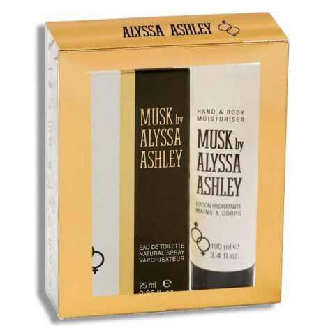 Σετ Γυναικείο Άρωμα Alyssa Ashley Musk EDT 2 Τεμάχια