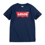 Παιδικό Μπλούζα με Κοντό Μανίκι Levi's Batwing Σκούρο μπλε Για άνδρες και γυναίκες
