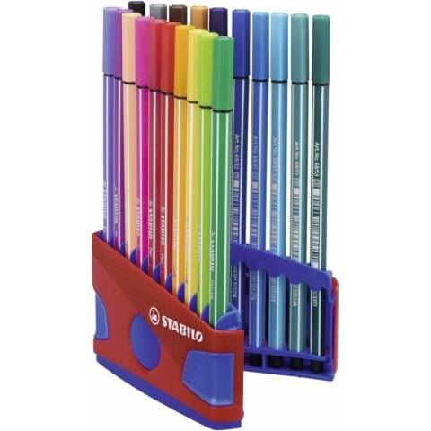 Σετ Μαρκαδόροι Stabilo Pen 68 Mini Πολύχρωμο