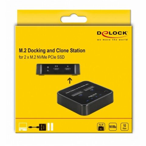 Dockstation DELOCK 64177 Μαύρο 10 Gbps