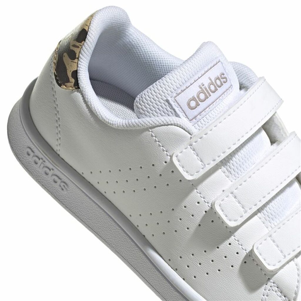 Παιδικά Aθλητικά Παπούτσια Adidas Advantage Velcro Λευκό