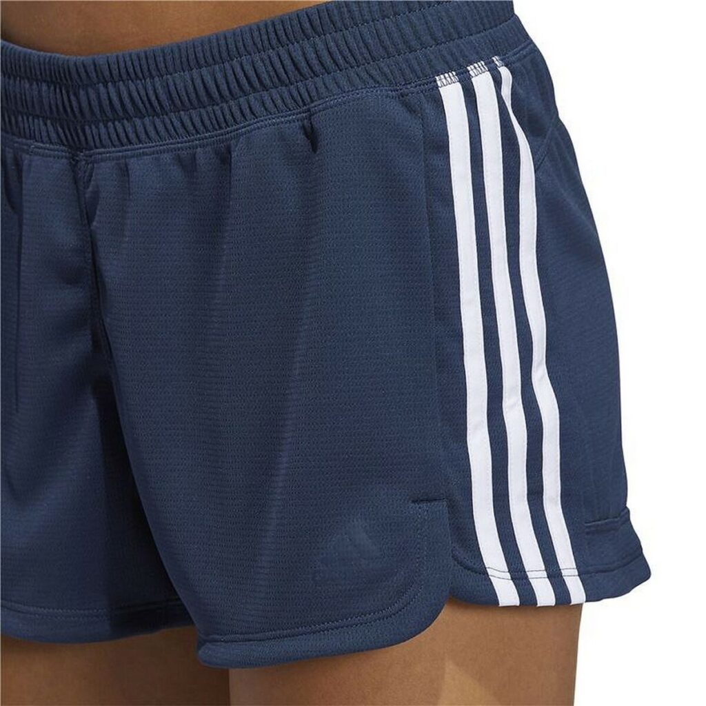 Aθλητικό Σορτς Adidas Knit Pacer 3 Stripes Γυναίκα Σκούρο μπλε