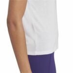 Γυναικεία Μπλούζα με Κοντό Μανίκι Reebok Workout Ready Supremium Μοβ Λευκό