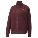 Γυναικείο Αθλητικό Μπουφάν Puma Fit Sherpa Σκούρο Κόκκινο