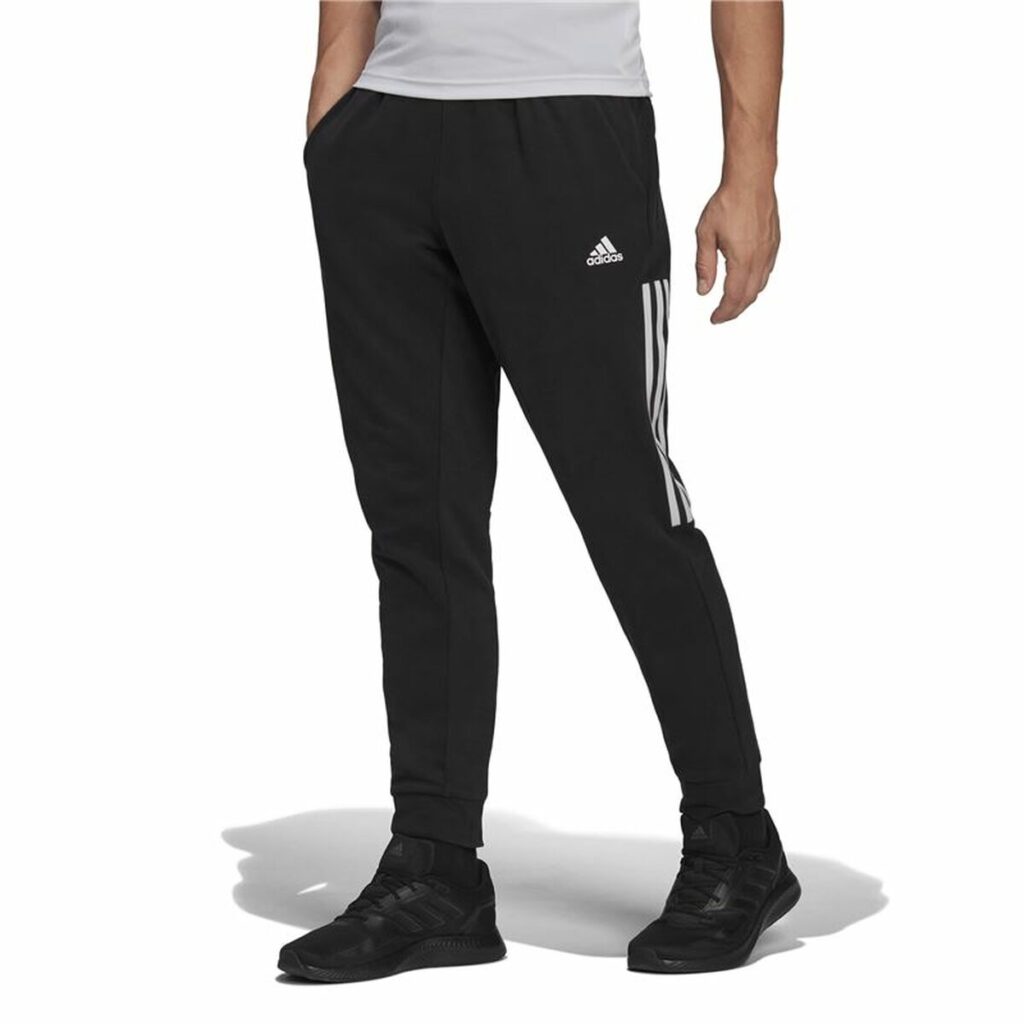 Μακρύ Αθλητικό Παντελόνι  Adidas Aeroready Motion Μαύρο Άντρες