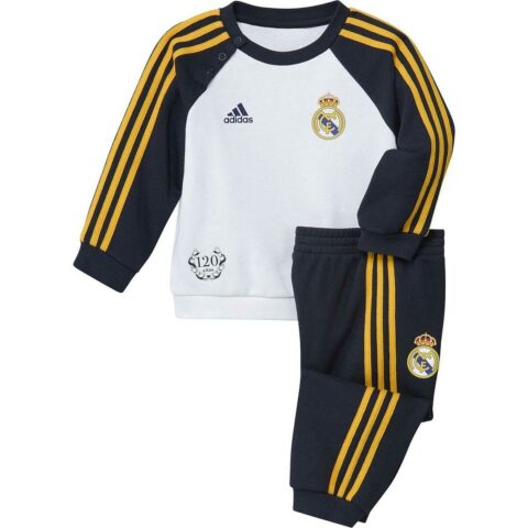 Παιδική Αθλητική Φόρμα REAL MADRID Adidas DNA BBJ HD1336 Λευκό