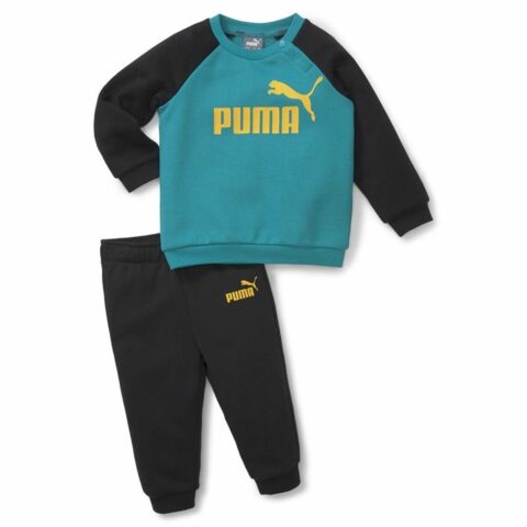 Αθλητική Φόρμα για Μωρό Puma Minicat Essentials Μαύρο Μπλε