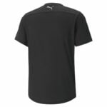 Ανδρική Μπλούζα με Κοντό Μανίκι Puma Performance Logo Μαύρο