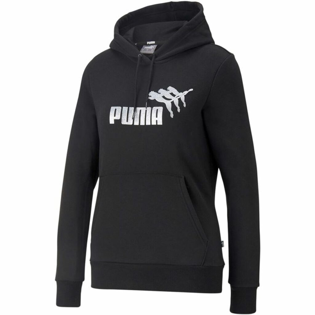 Γυναικείο Φούτερ με Κουκούλα Puma Metallics Spark Μαύρο