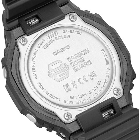 Ανδρικά Ρολόγια Casio G-Shock GA-B2100-1AER Μαύρο