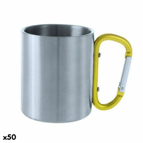Κούπα με Λαβή Carabiner Top Can Cap 144509 (210 ml) (50 Μονάδες)