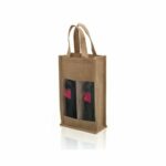 Διπλή Τσάντα για Μπουκάλι Κρασιού (75 cl) 143481 (25 Μονάδες)