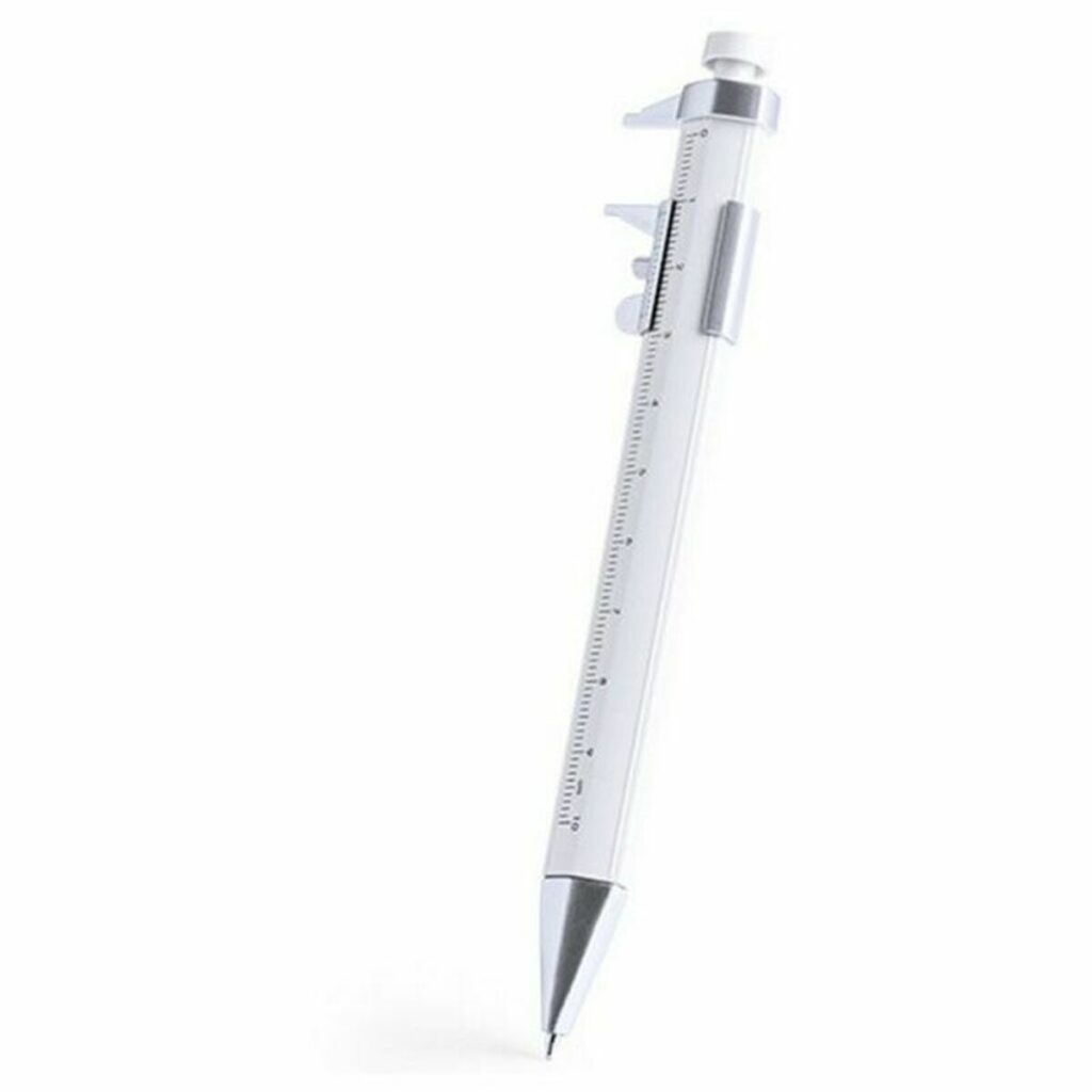 Στυλό με Ενσωματωμένο Χάρακα Unfreeze Pad 145119 Λευκό (50 Μονάδες)