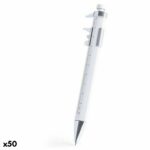 Στυλό με Ενσωματωμένο Χάρακα Unfreeze Pad 145119 Λευκό (50 Μονάδες)