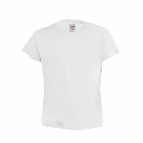 Παιδικό Μπλούζα με Κοντό Μανίκι 144200 Λευκό