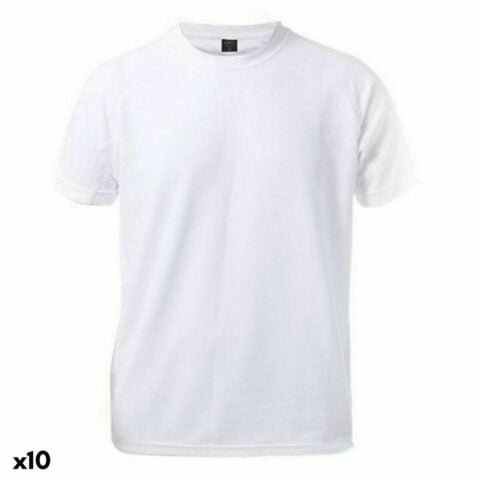 Παιδικό Μπλούζα με Κοντό Μανίκι 145748 Λευκό