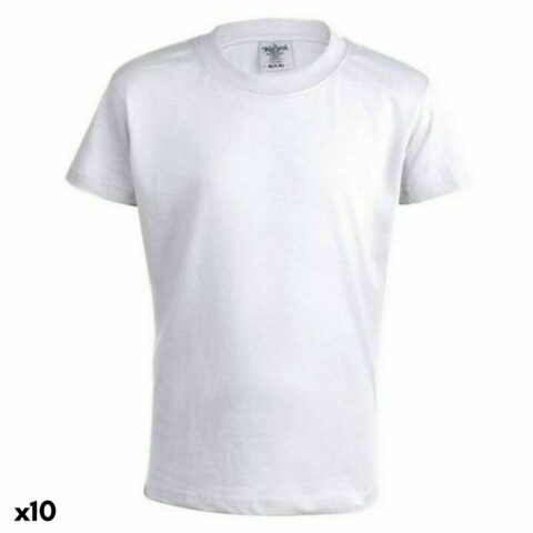 Παιδικό Μπλούζα με Κοντό Μανίκι 145873 Λευκό