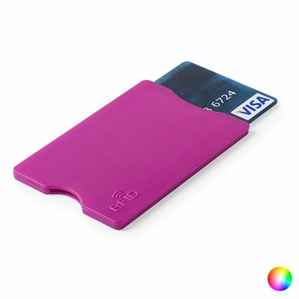 Πορτοφόλι για Κάρτες RFID 145187 Ηλεκτρονική προστασία κατά της κλοπής RFID 1 Διαμερίσματα (100 Μονάδες)