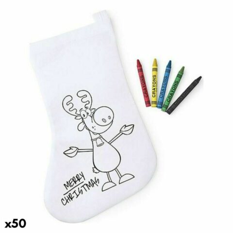 Χριστουγεννιάτικη Κάλτσα για Χρωματισμό 145141 (50 Μονάδες)