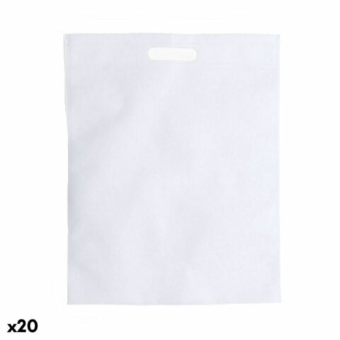 Τσάντα Πολλαπλών Χρήσεων 146115 Λευκό Non woven (20 Μονάδες)
