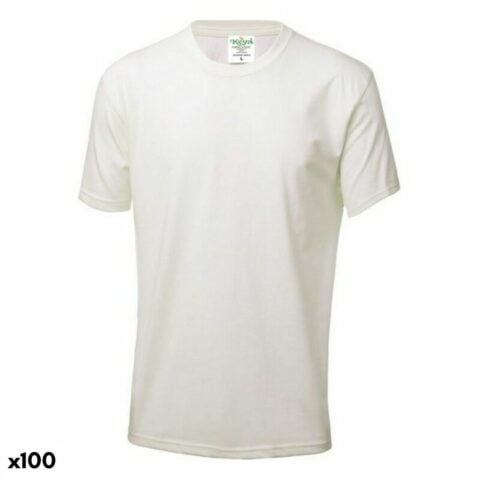 Μπλούζα με Κοντό Μανίκι 146630 Φυσικό (100 Μονάδες)