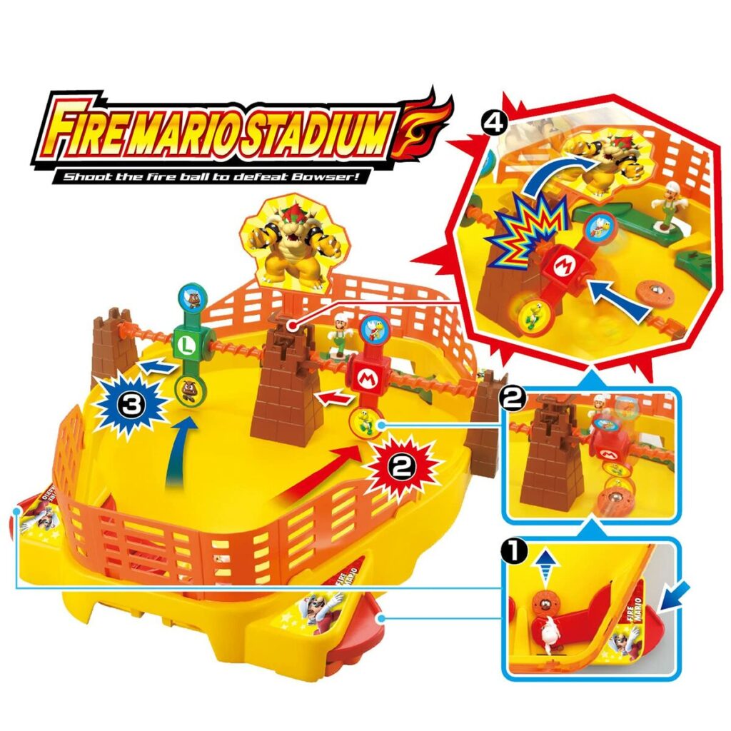 Πίστα Εκτόξευσης Fire Mario Stadium