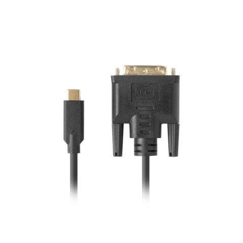 Καλώδιο USB C σε DVI-D Lanberg CA-CMDV-10CU-0030-BK 3 m Μαύρο