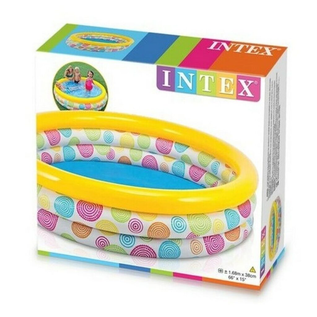Παιδική πισίνα Intex Rainbow 100 % PVC