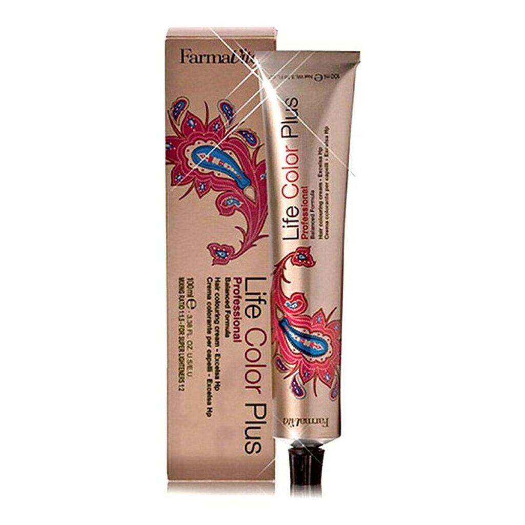 Μόνιμη Βαφή Life Color Plus Farmavita Nº 7 77 Intense Brown Blonde (100 ml)