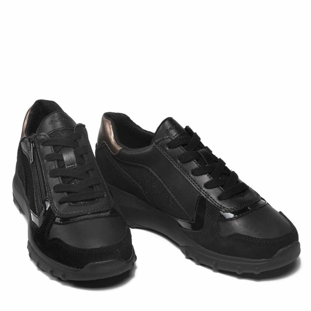Γυναικεία Casual Παπούτσια Geox Alleniee Μαύρο
