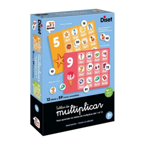 Εκπαιδευτικό παιχνίδι Diset Tablas de Multiplicar 65 Τεμάχια