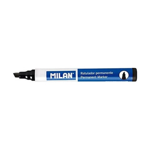 Μόνιμος δείκτης Milan 12 Μονάδες Μαύρο PVC