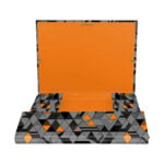 Φάκελος Εγγράφων Milan Cube Πορτοκαλί