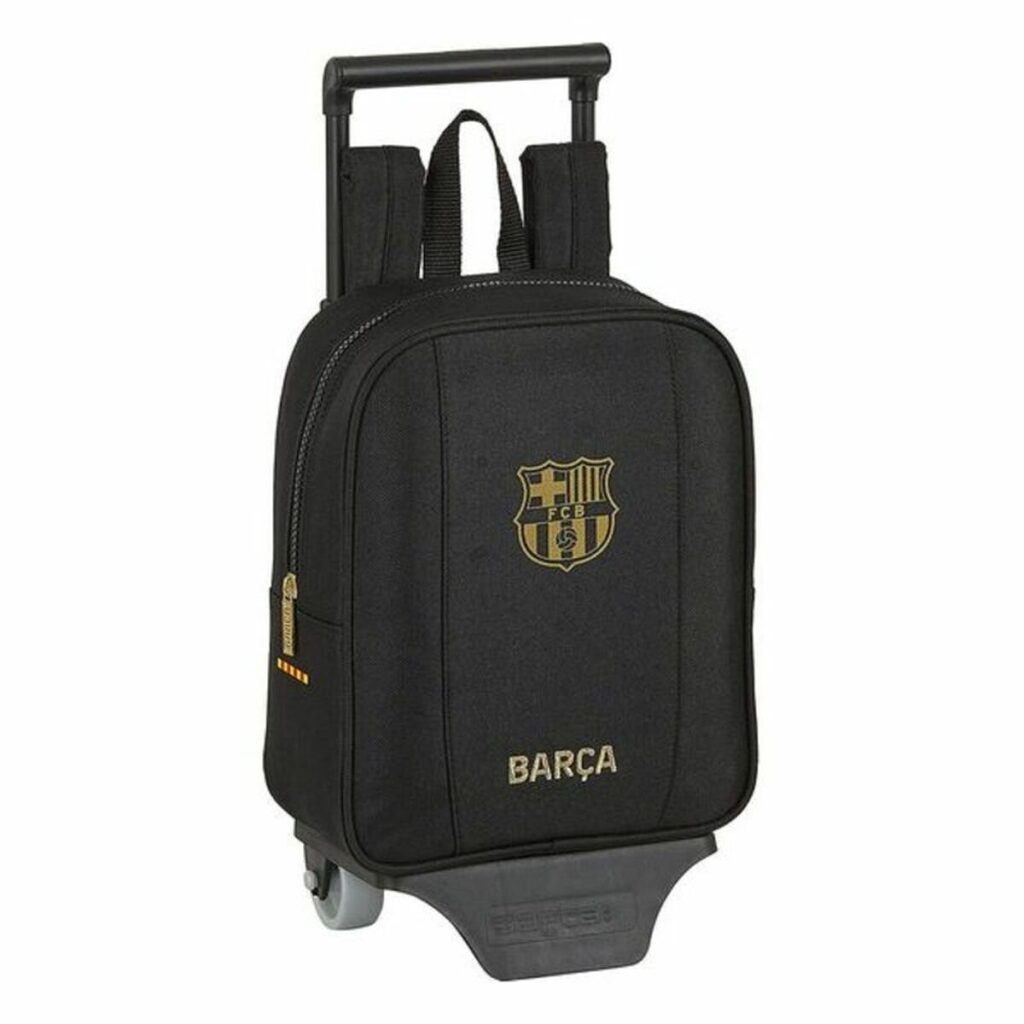 Σχολική Τσάντα με Ρόδες 805 F.C. Barcelona M280 Μαύρο