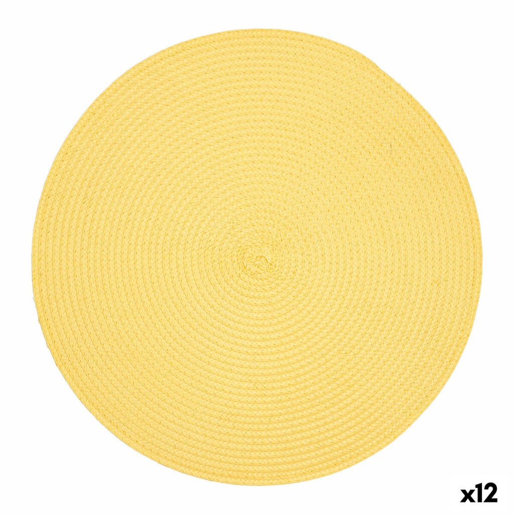 Σουπλά Quid Vita Κίτρινο Πλαστική ύλη (38 cm) (Pack 12x)