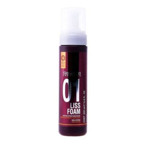 Κρέμα για Ίσιωμα Μαλλιών Liss Foam Salerm (200 ml)
