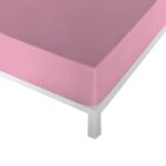 Τοποθετημένο κάτω φύλλο Naturals BAJERA (DRAP HOUSSE) Ανοιχτό Ροζ 90 x 190/200 cm (Kρεβάτι 90 εκ)