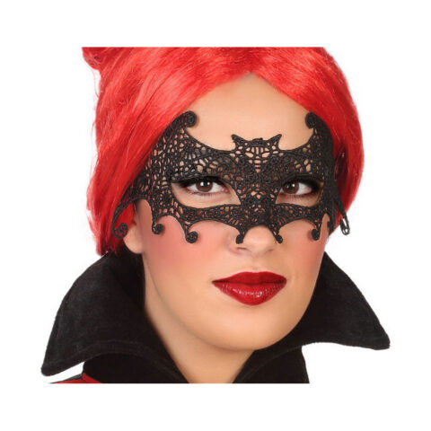 Μάσκα Νυχτερίδα Μαύρο Πολύχρωμο Halloween