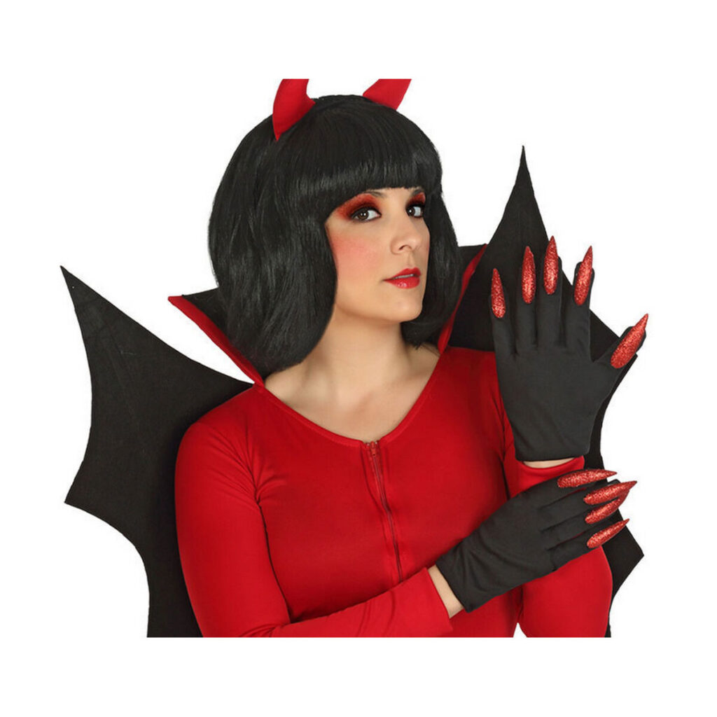 Γάντια Halloween Κόκκινο