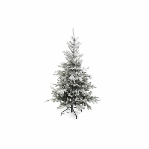 Χριστουγεννιάτικο δέντρο DKD Home Decor Πράσινο PVC Μέταλλο Χιονισμένο 115 x 115 x 150 cm