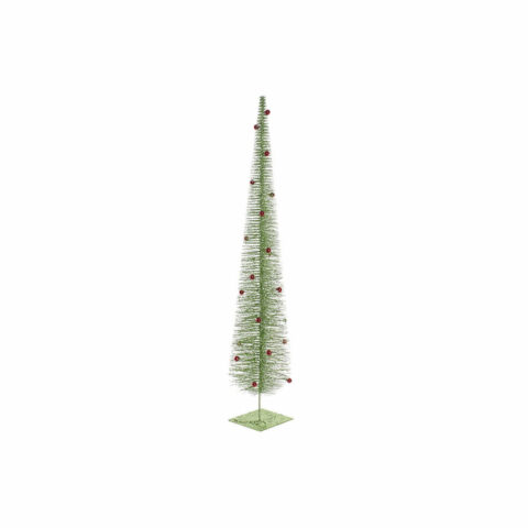 Χριστουγεννιάτικο δέντρο DKD Home Decor Κόκκινο Πράσινο Πλαστική ύλη 22 x 22 x 120 cm