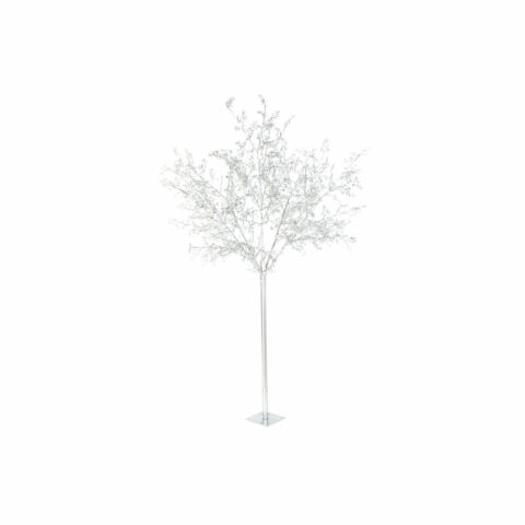 Χριστουγεννιάτικο δέντρο DKD Home Decor Λευκό Ασημί Μέταλλο Πλαστική ύλη 120 x 120 x 220 cm